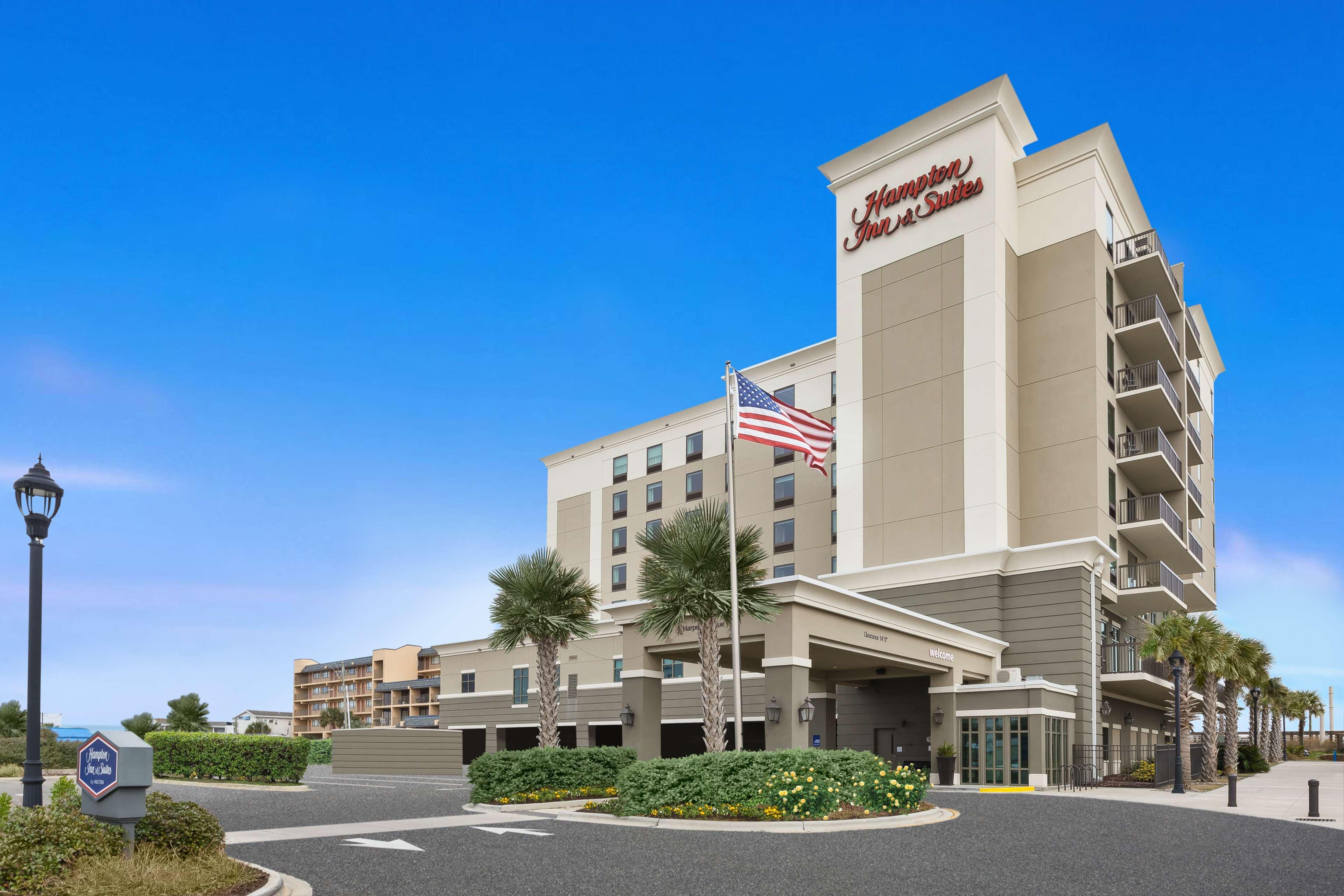 Hampton Inn & Suites By Hilton Carolina Beach Oceanfront Exteriér fotografie